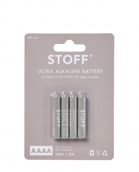 STOFF Nagel Batterie Set für STOFF LED Kerzen