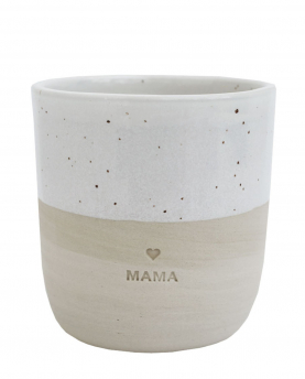 Eulenschnitt Becher Mama