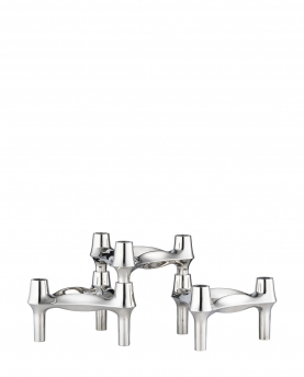 STOFF Nagel Kerzenhalter Set BMF chrome