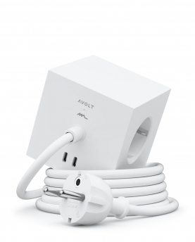 Avolt Mehrfachstecker Square 1 USB-C + Magnet