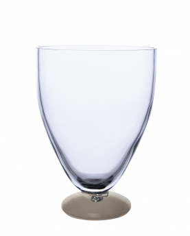 ERNST Vase Glas mit Fuß
