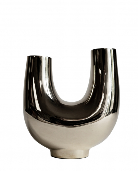Hein Studio Vase Kazumi Nickel