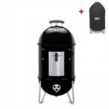 Weber Smokey Mountain Cooker 37 cm + inklusive Abdeckhaube