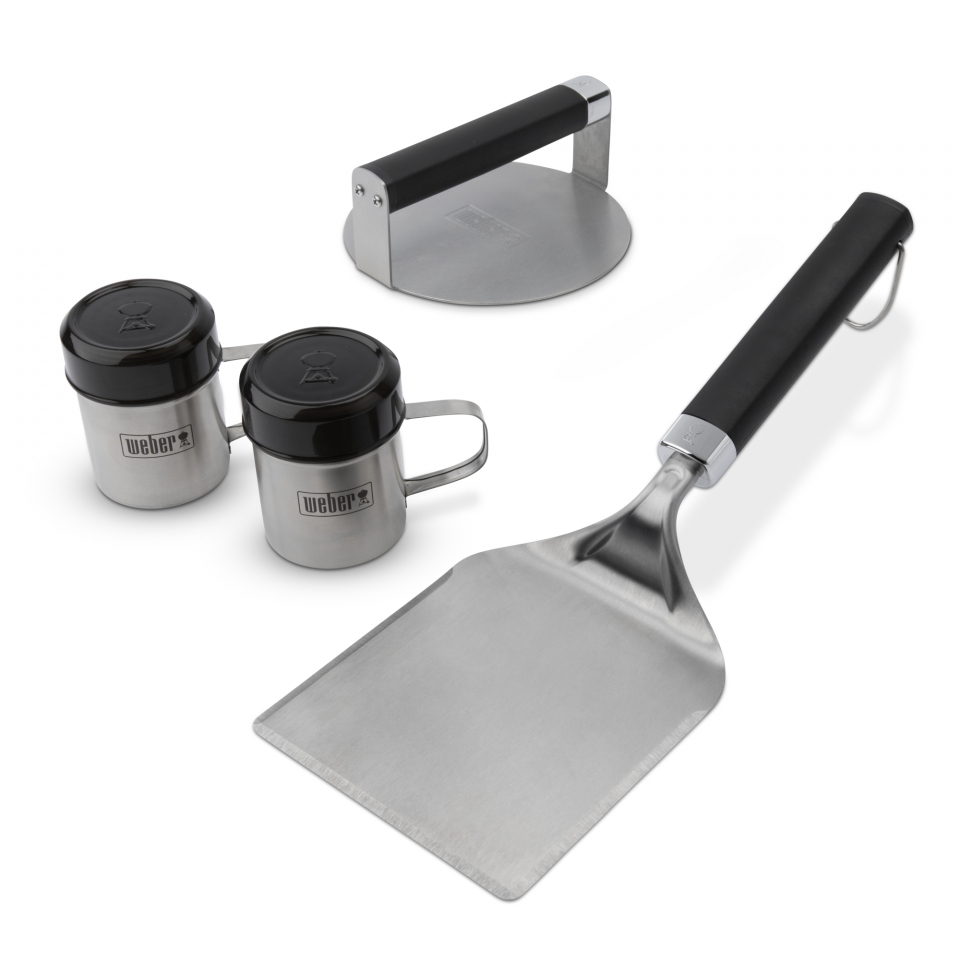 Weber Plancha Smashed Burger Set, 4-teilig (2026)