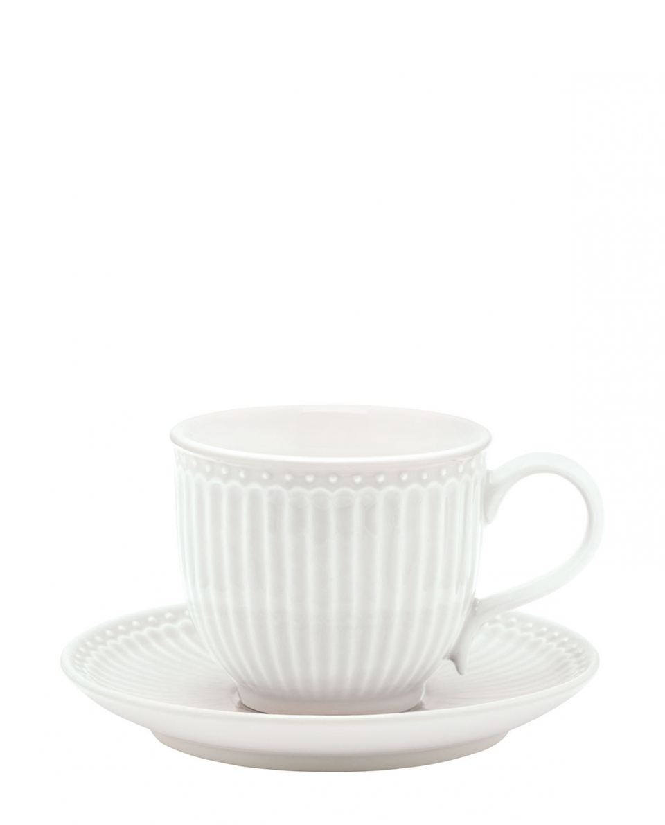 Greengate Alice Tasse & Unterteller One Size