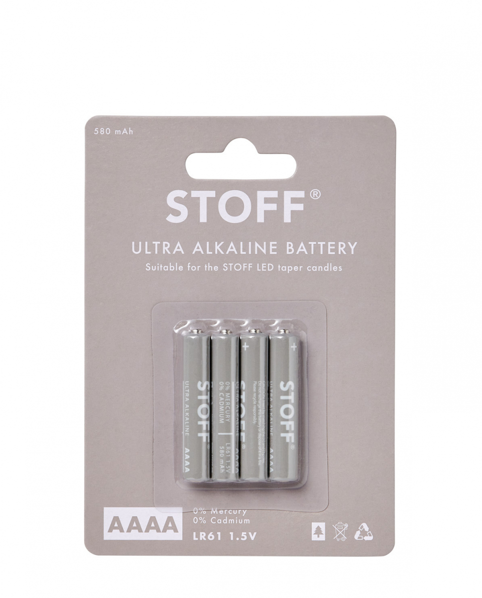STOFF Nagel Batterie Set für STOFF LED Kerzen