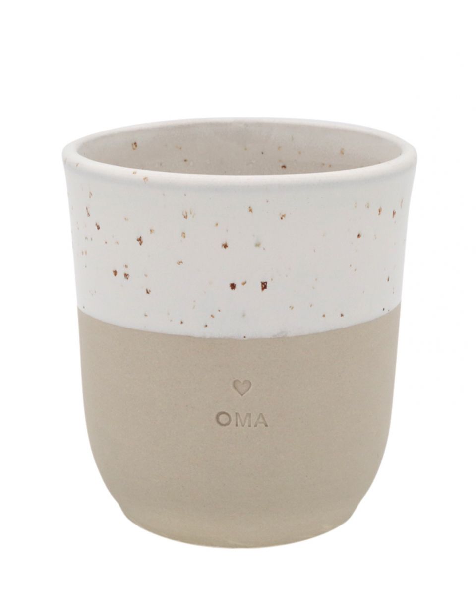 Eulenschnitt Becher Oma One Size
