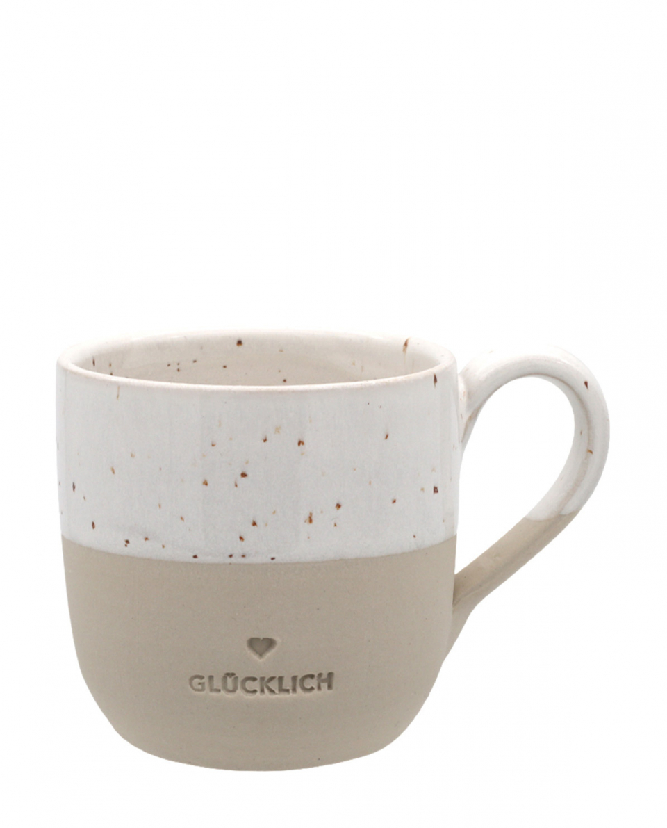Eulenschnitt Cappuccino Tasse Glücklich One Size