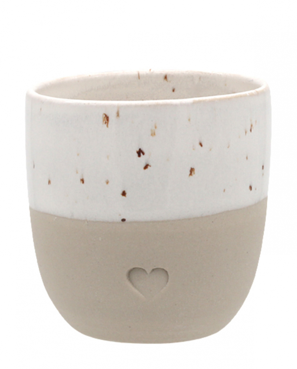 Eulenschnitt Espresso Becher Herz One Size