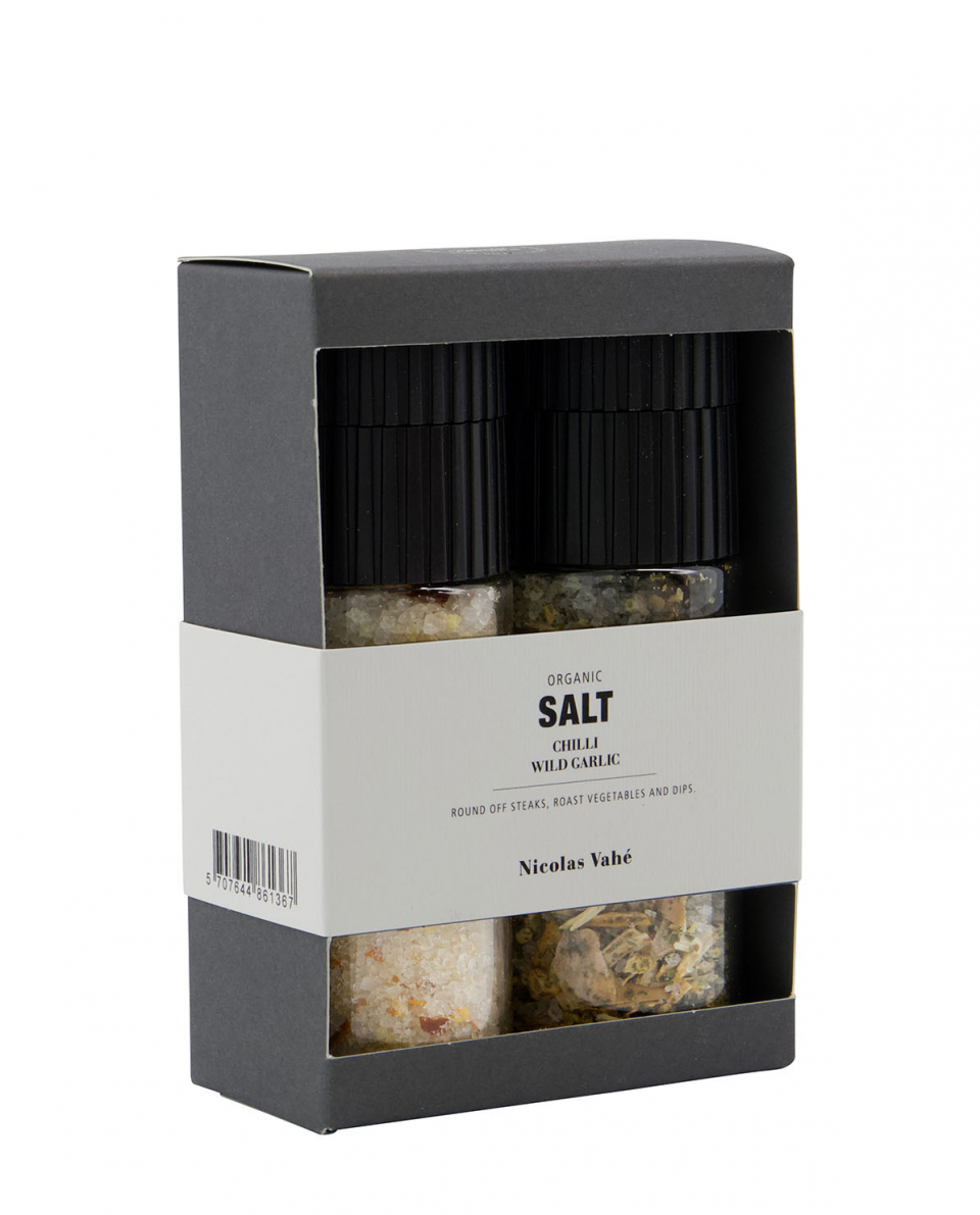 Nicolas Vahé Geschenkset Salz Chilli & Wild Garlic