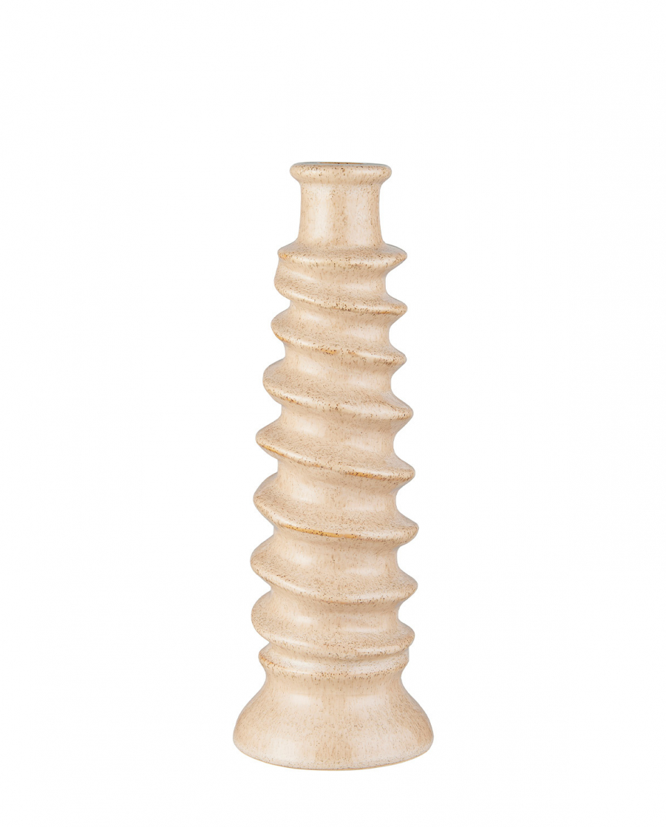 Ib Laursen Kerzenhalter Saga creme schräg One Size