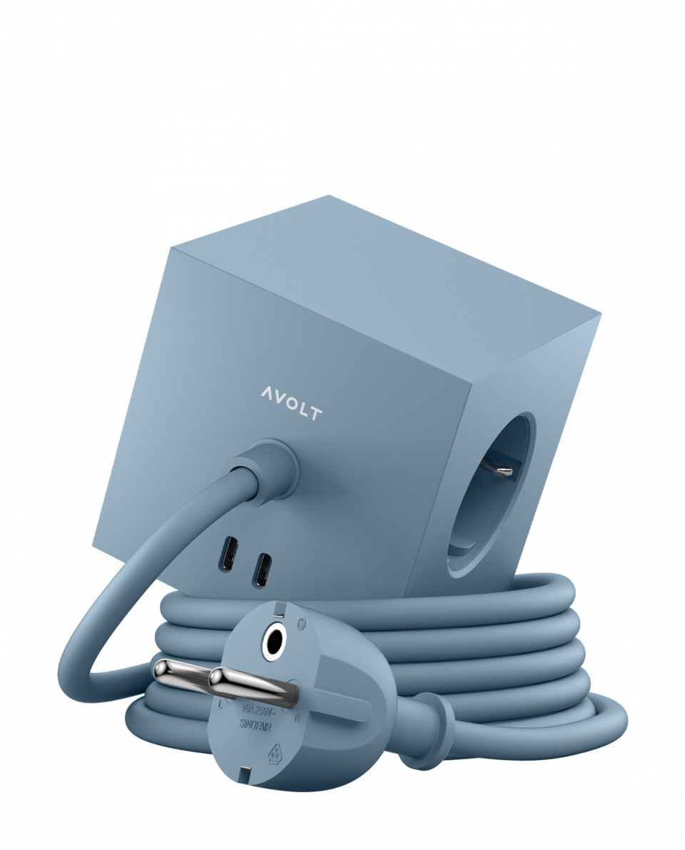 Avolt Mehrfachstecker Square 1 USB-C + Magnet