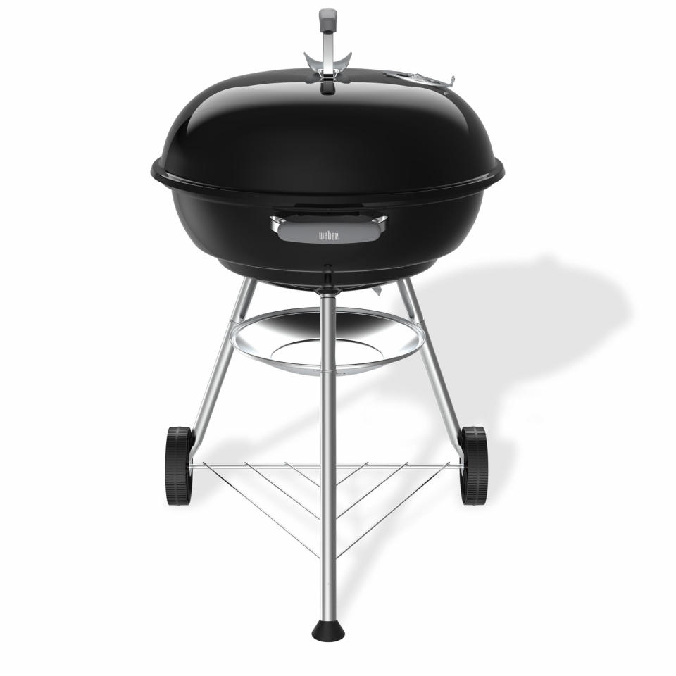 Weber Holzkohlegrill Compact Kettle, 57 cm, schwarz (2026)