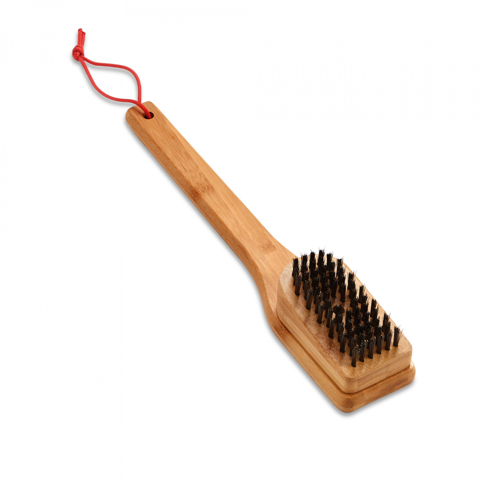Weber Grillbürste mit Bambusholzgriff, 30 cm