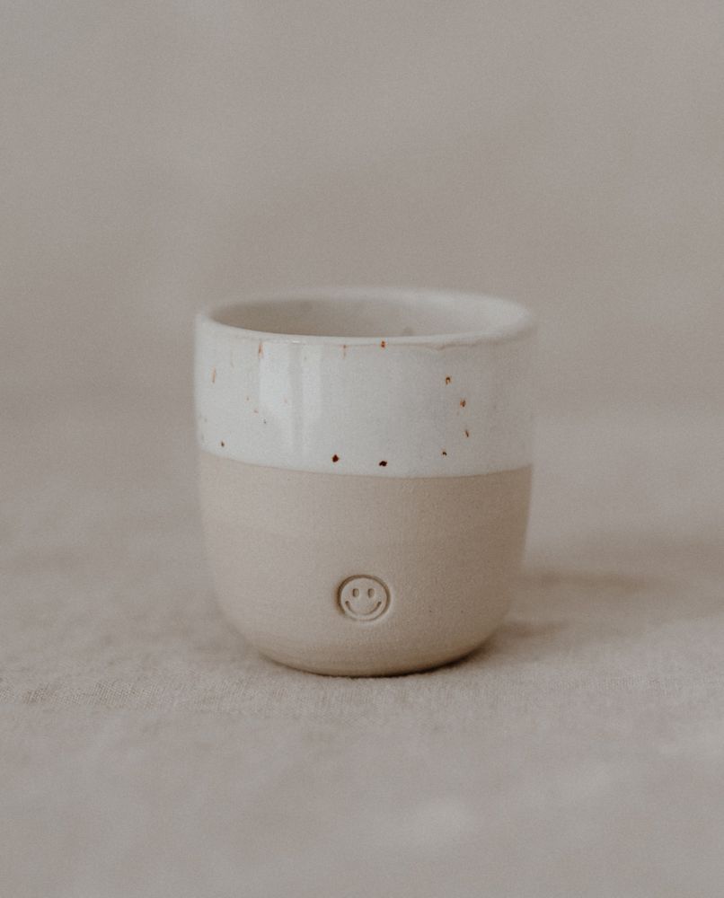 Eulenschnitt Espresso Becher Smiley One Size