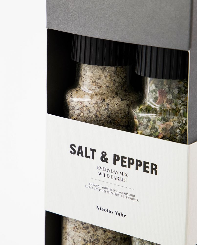 Nicolas Vahé Geschenkset Salz & Pfeffer Everyday mix & Wild Garlic One Size
