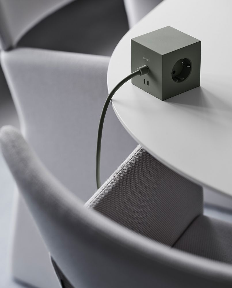 Avolt Mehrfachstecker Square 1 USB-C + Magnet One Size