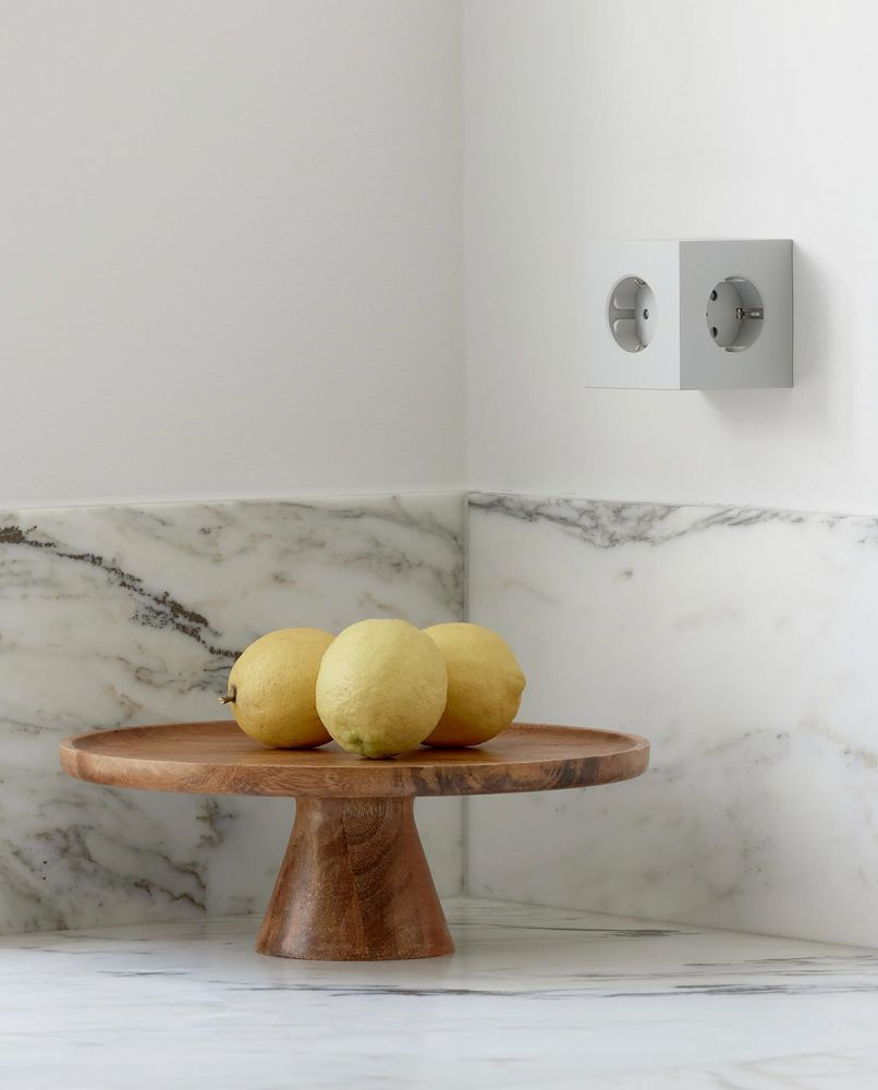 Avolt Mehrfachstecker Square 2 USB C wall mounted One Size