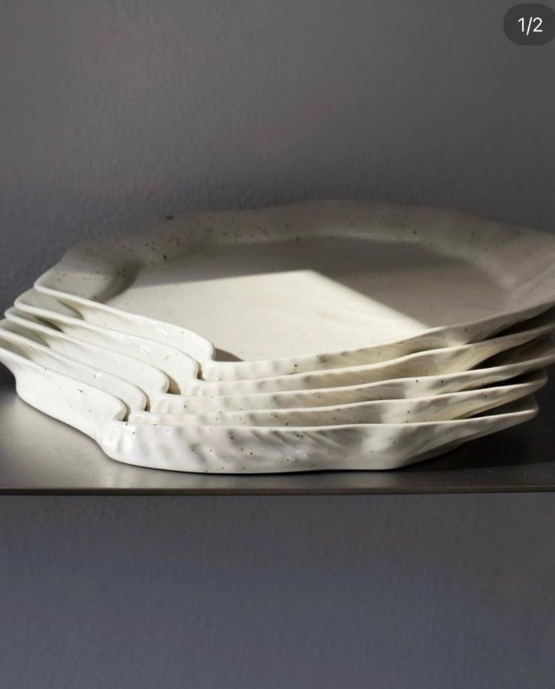 Christina Iversen Studio Speiseteller Muschel One Size