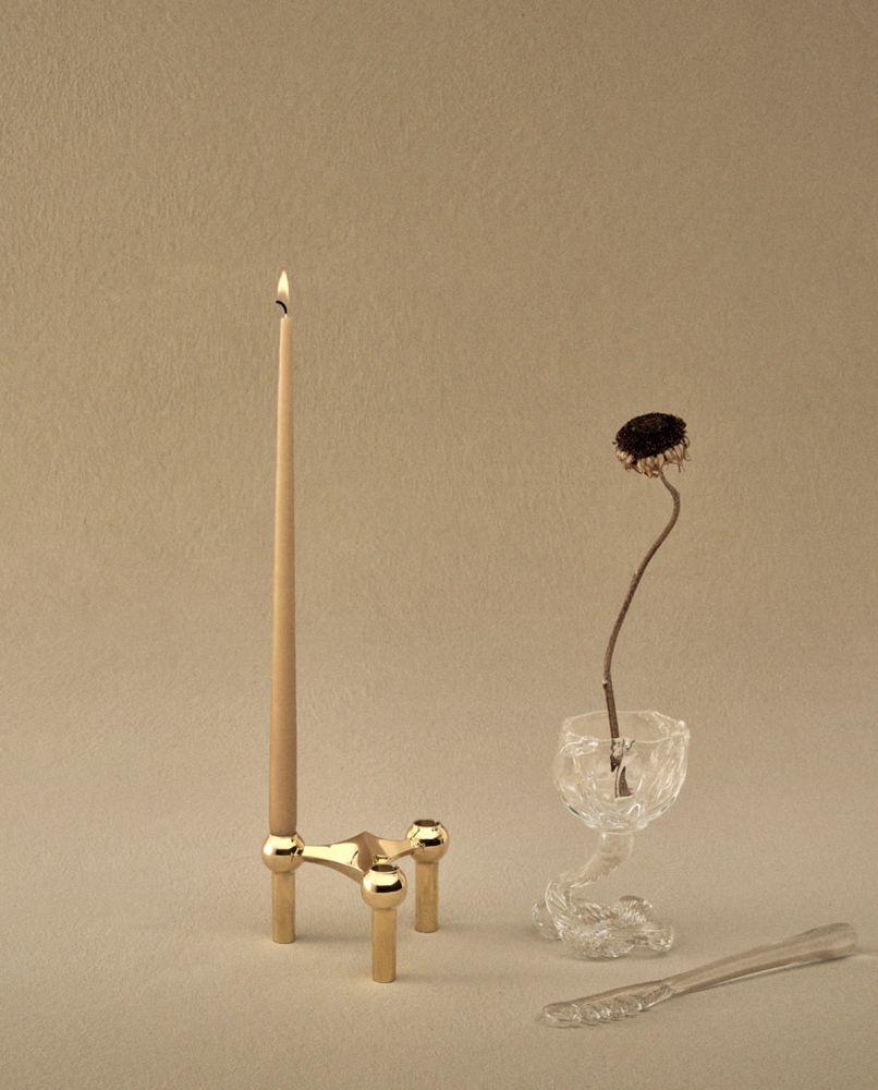 STOFF Nagel Stabkerze Set by Ester & Erik One Size