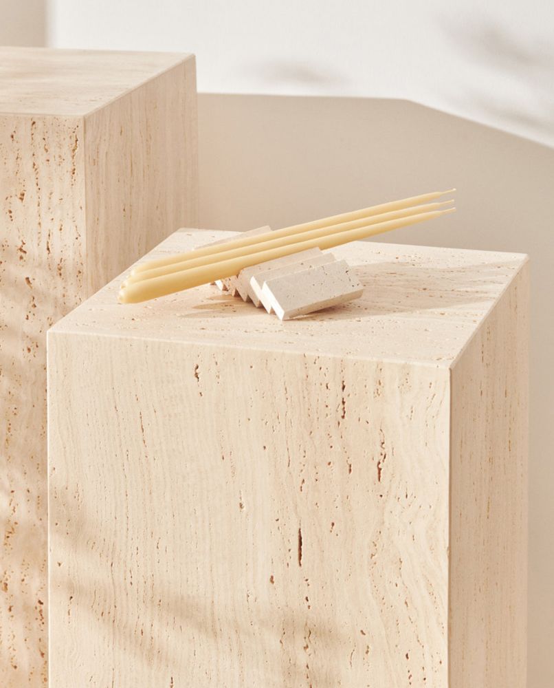 STOFF Nagel Stabkerze Set by Ester & Erik One Size