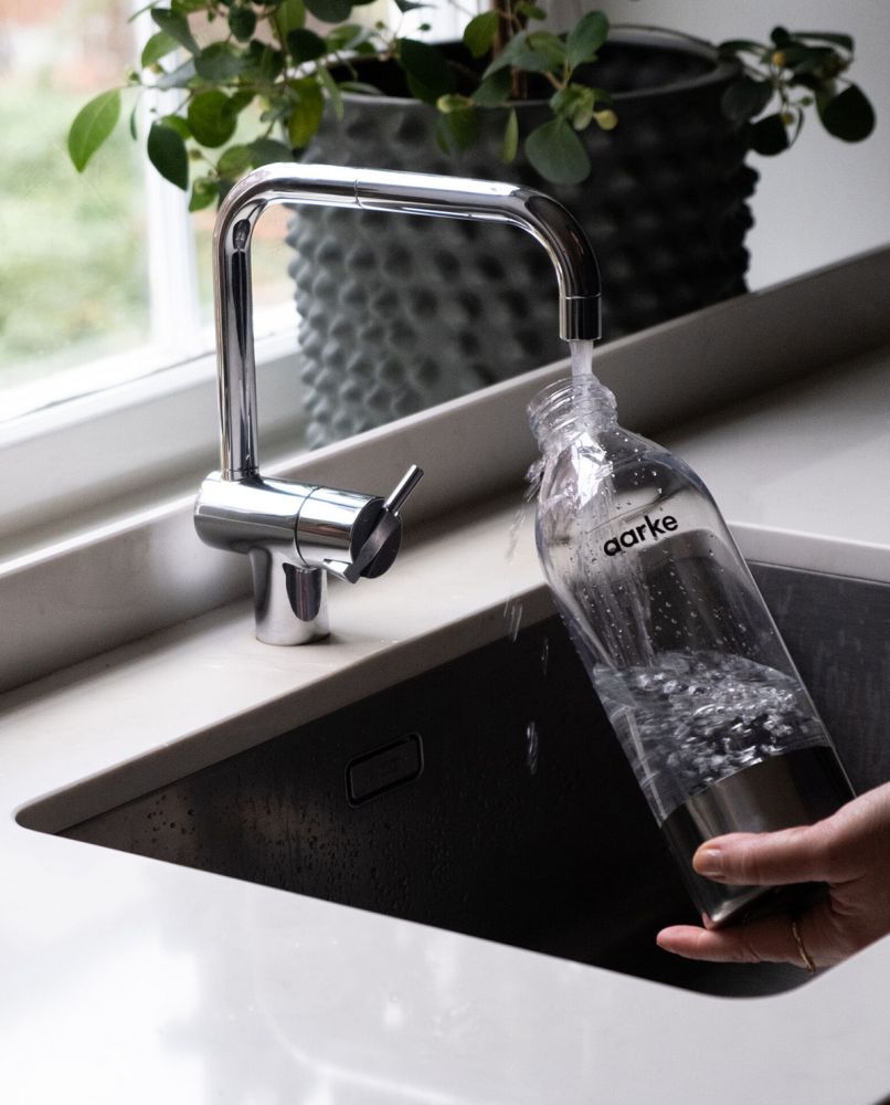 Aarke Wasserflasche PET für Carbonator 3 26 cm H
