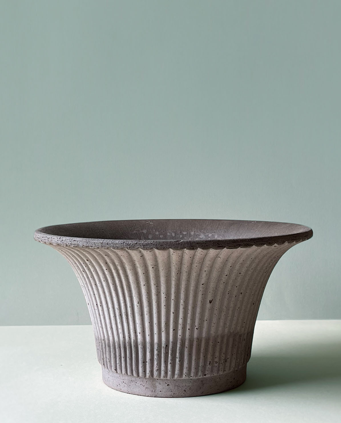 Bergs Potter Blumentopf Daisy Raw Pot inkl. Untersetzer Ø 25 cm