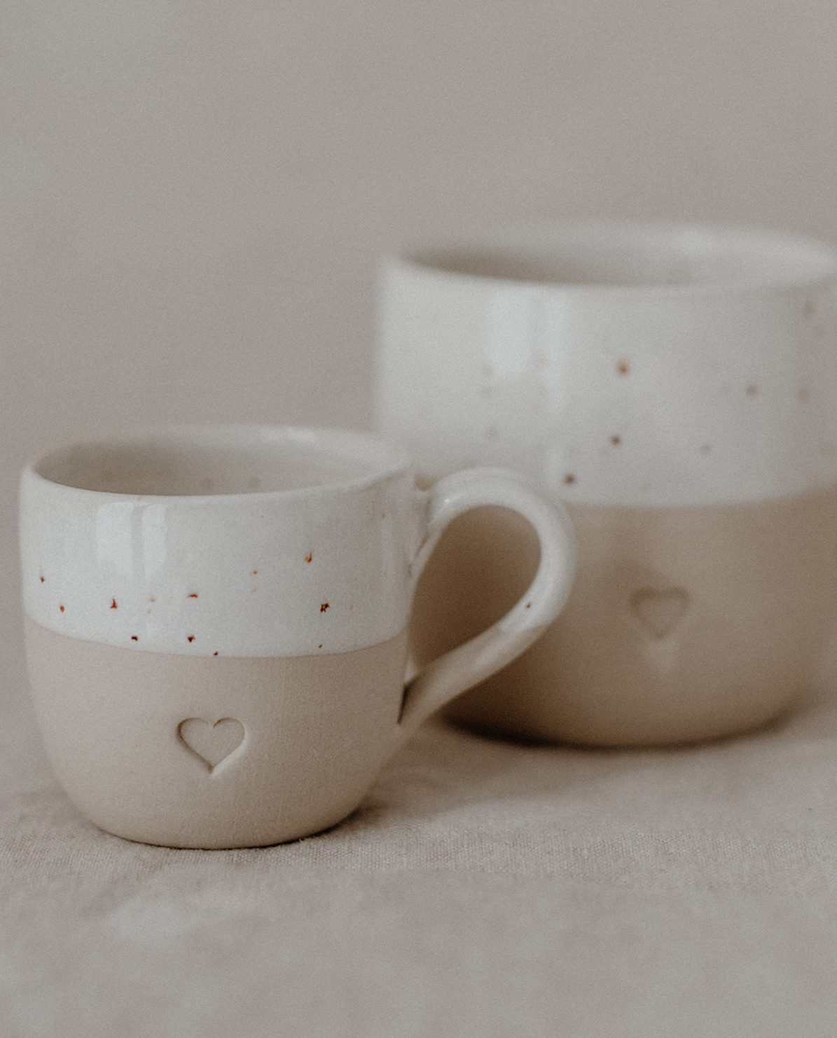 Eulenschnitt Espresso Tasse Herz One Size