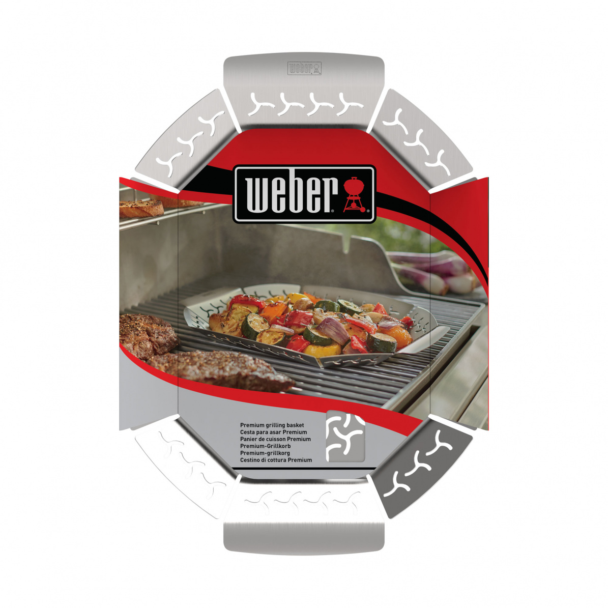 Weber Gemüsekorb, groß, Edelstahl