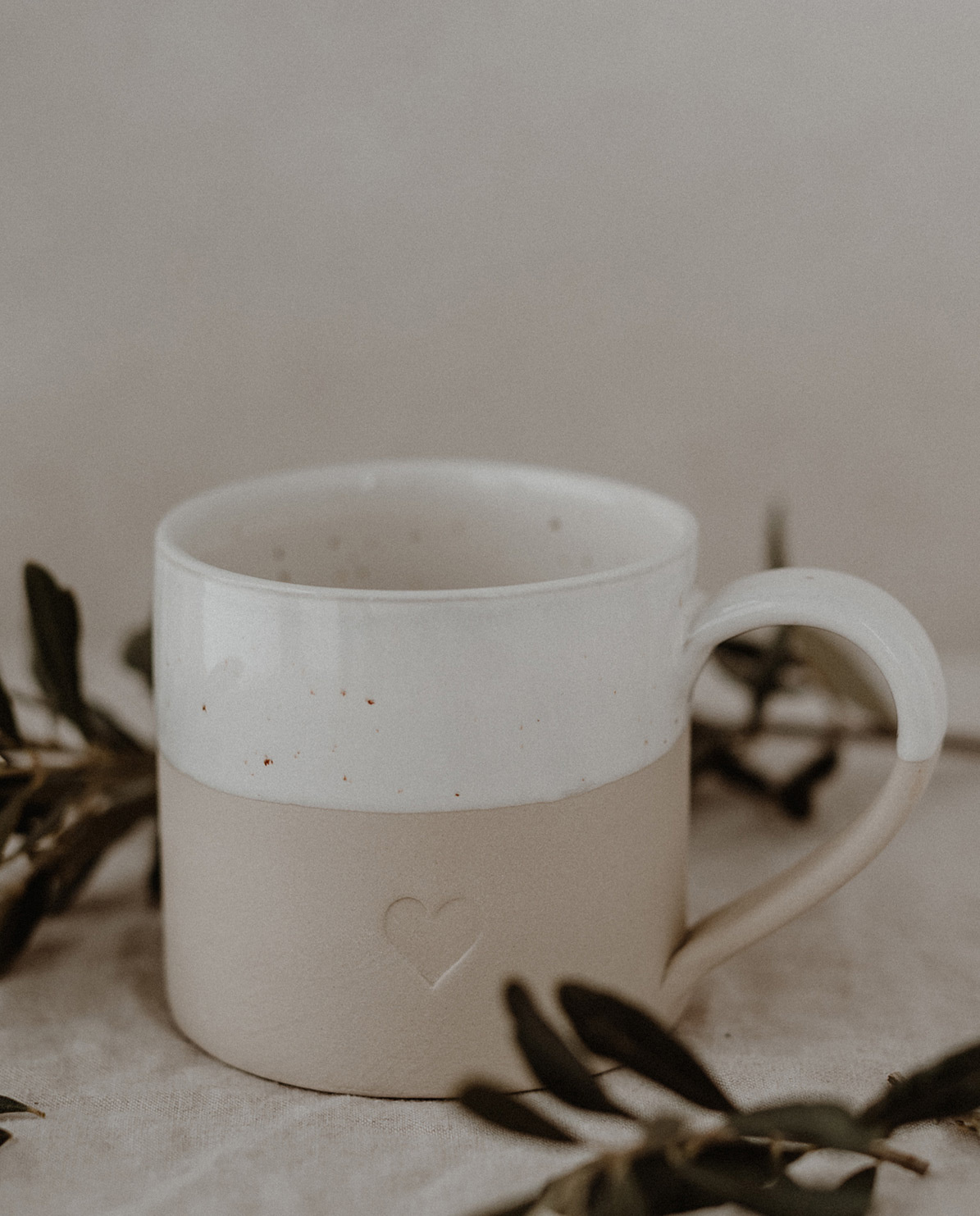 Eulenschnitt Große Tasse Herz One Size