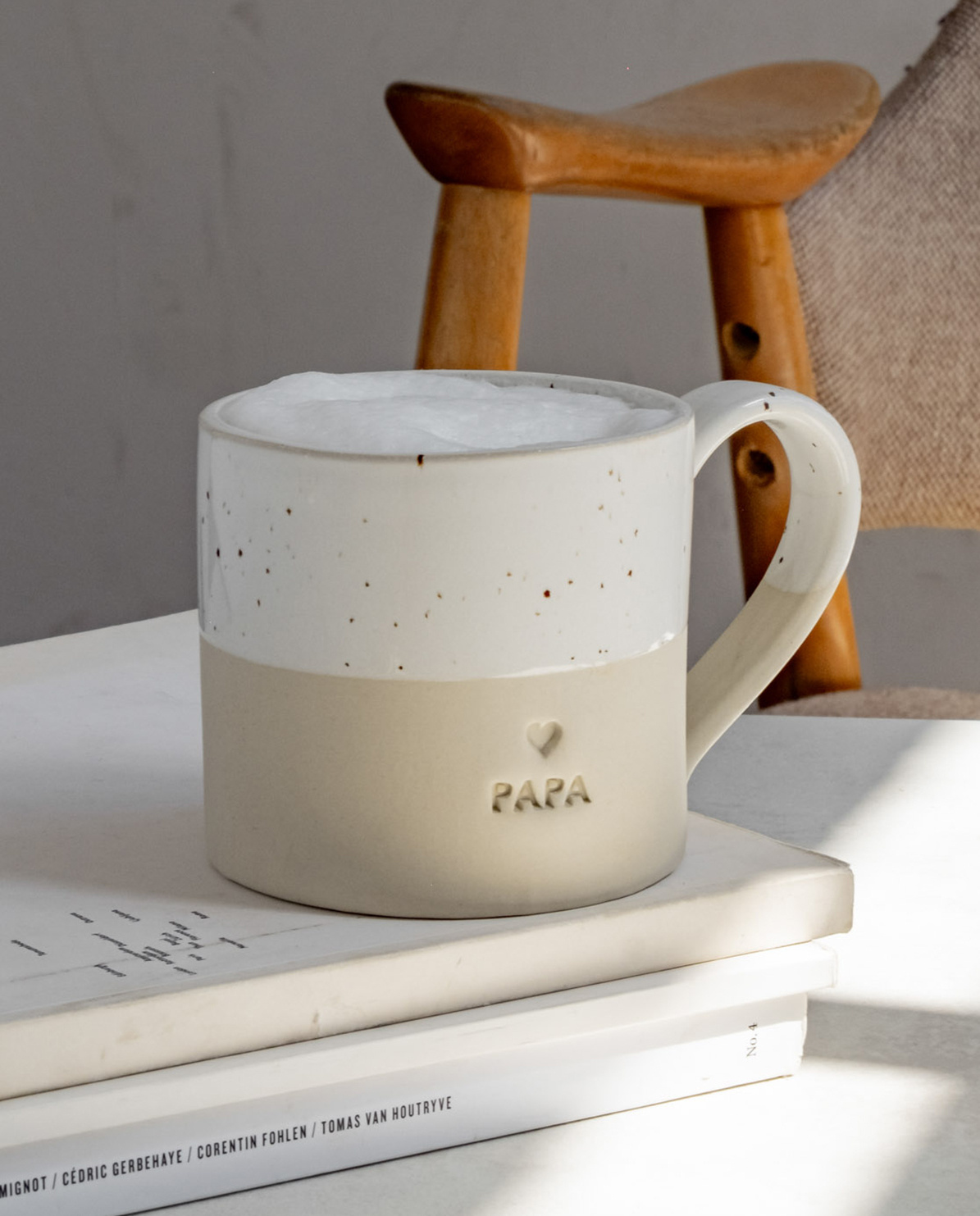 Eulenschnitt Große Tasse Papa One Size