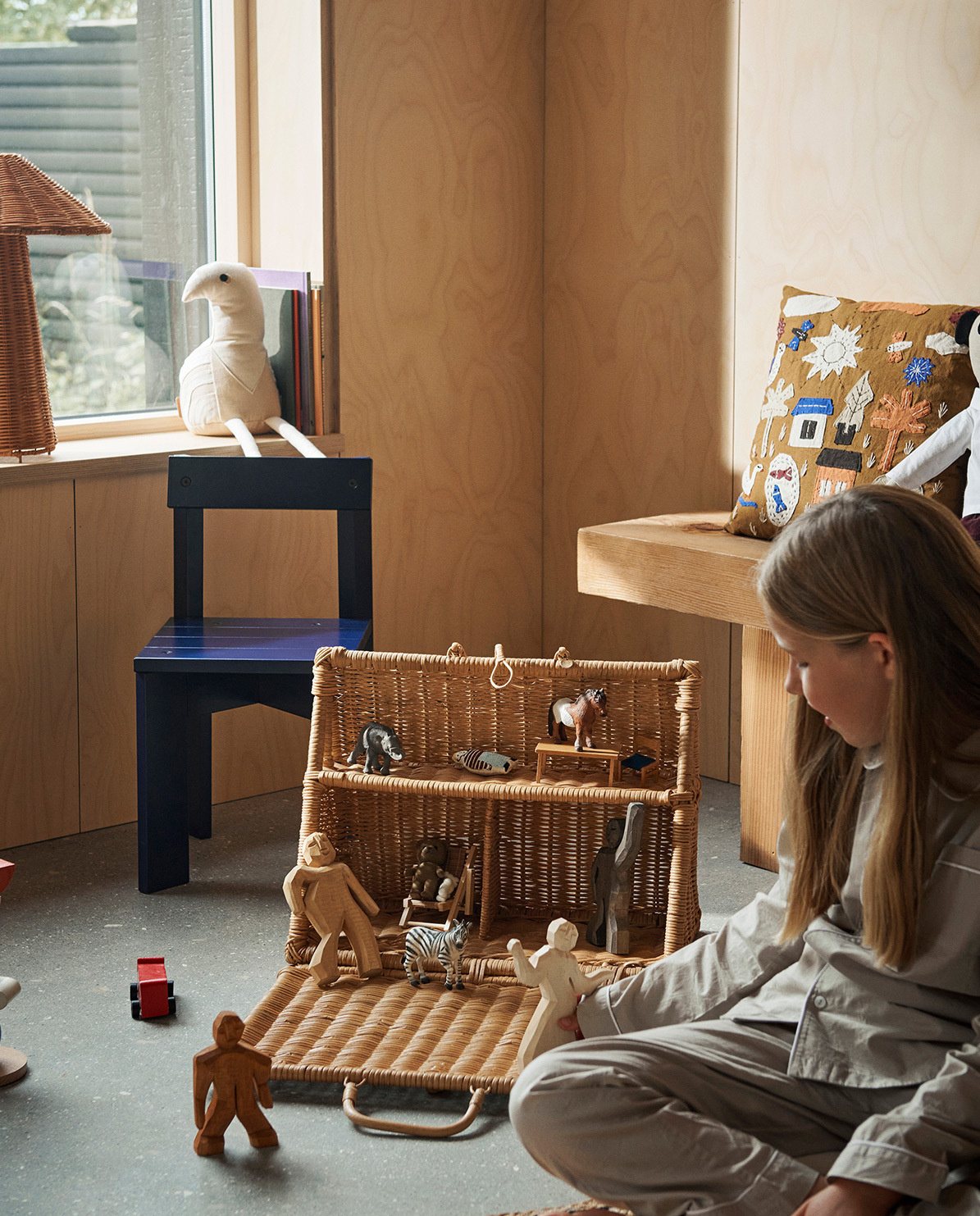 Ferm Living Handgeschnitzte Figur Anna One Size