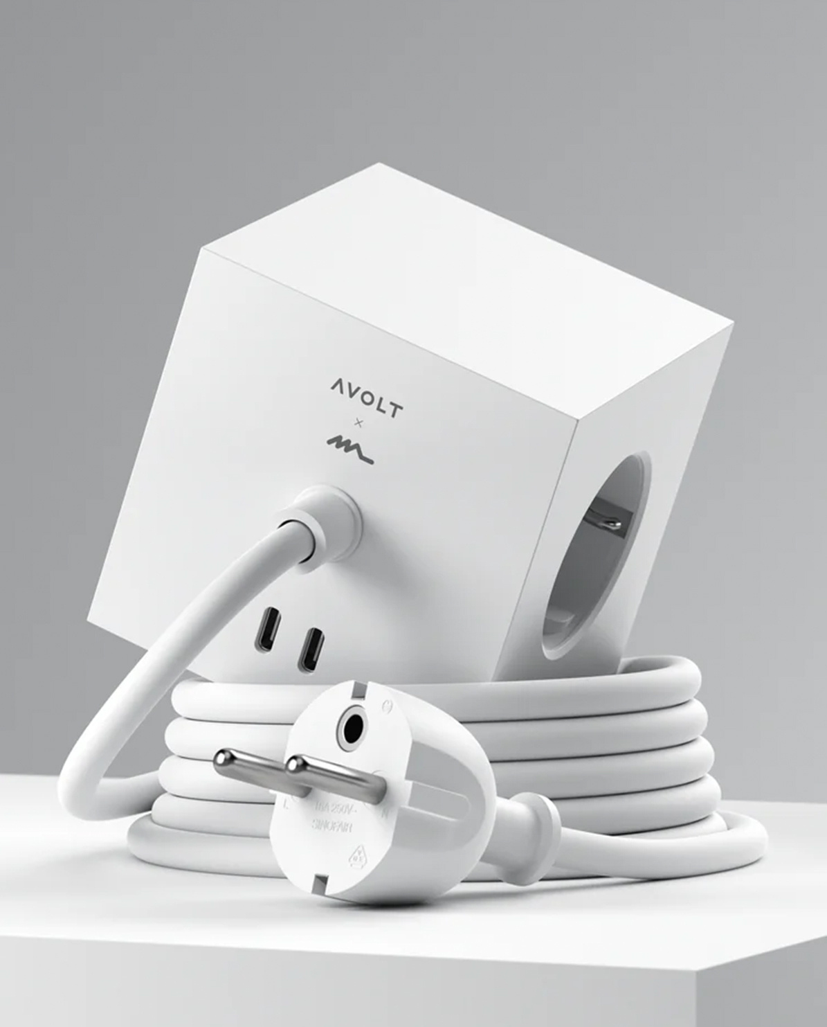Avolt Mehrfachstecker Square 1 USB-C + Magnet One Size