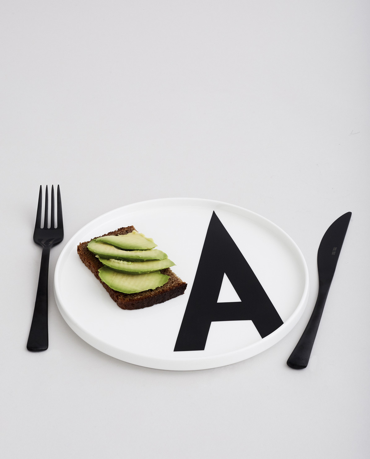 DESIGN LETTERS Porzellanteller Q One Size