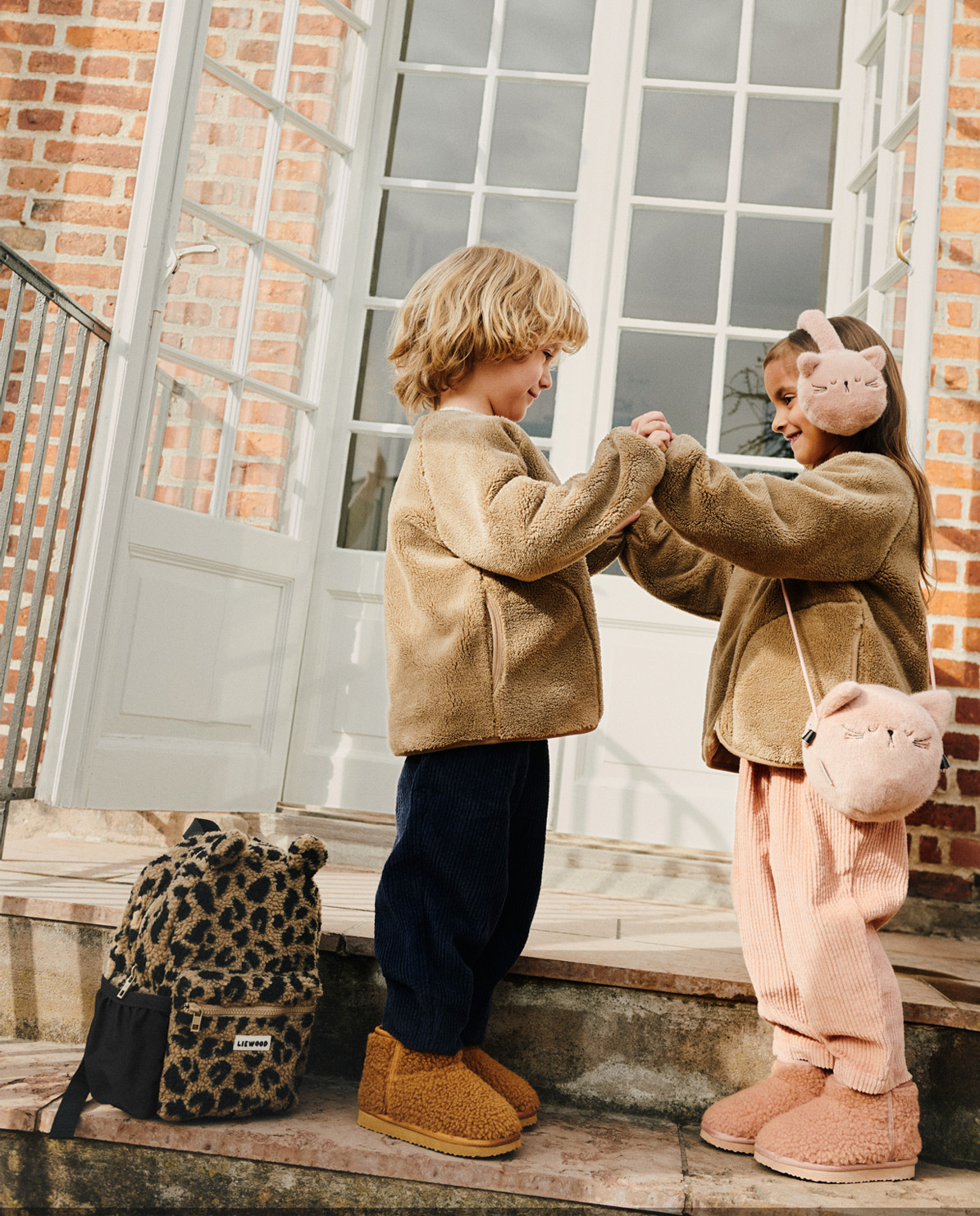 Liewood Rucksack Andreas  mega leo / oat mix One Size