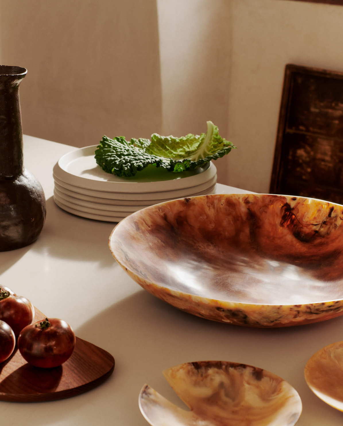Ferm Living Salatbesteck sugar kelp One Size
