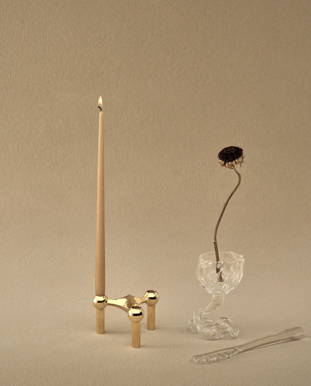 STOFF Nagel Stabkerze Set by Ester & Erik One Size