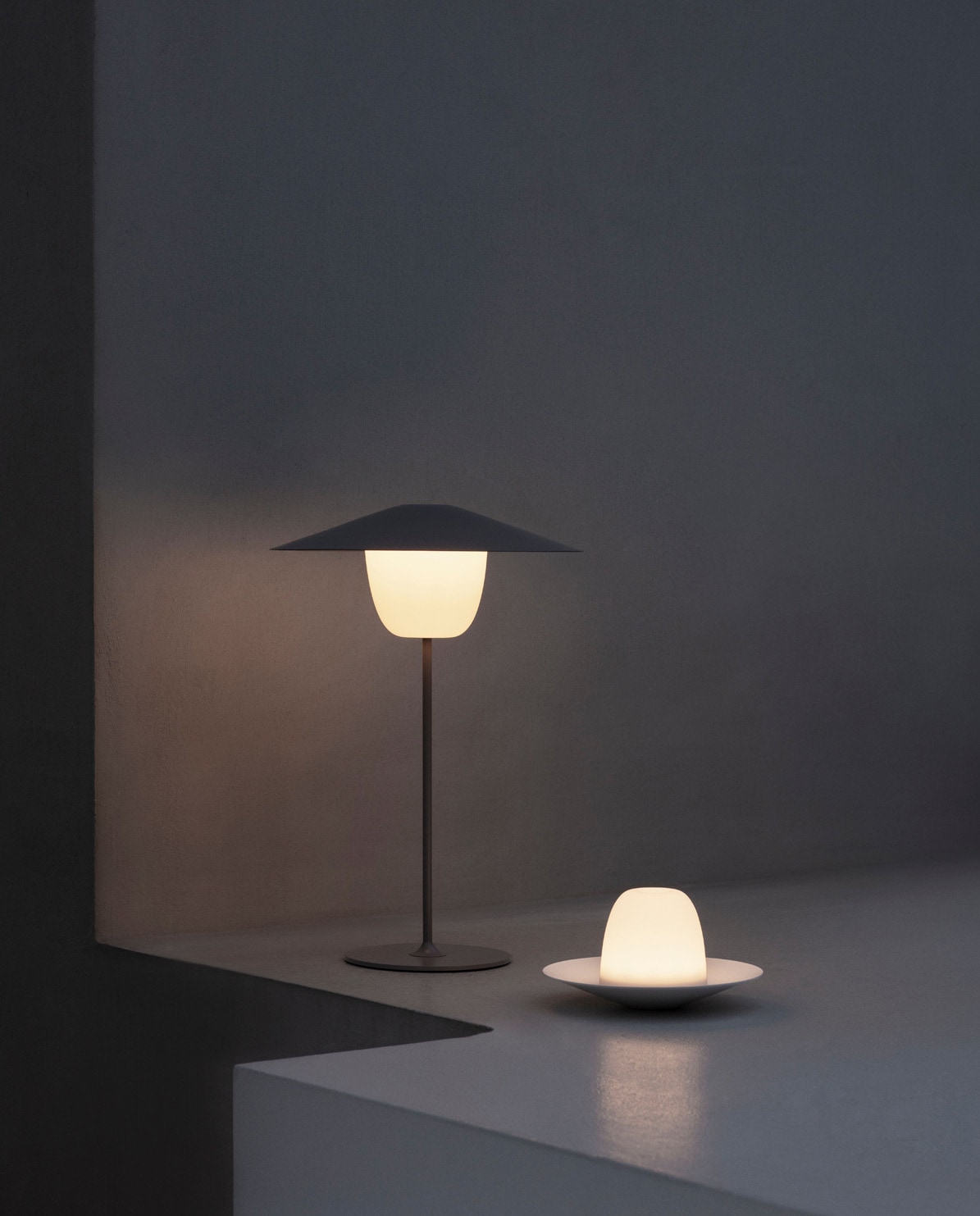 blomus Stehleuchte LED Ani Lamp portable 49 cm H