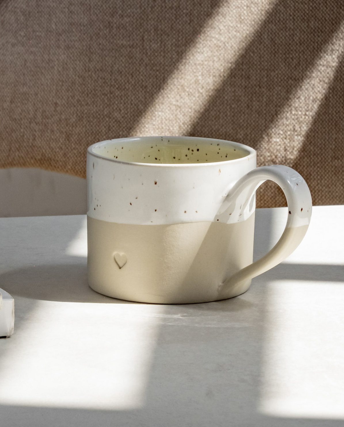 Eulenschnitt Tasse Herz One Size