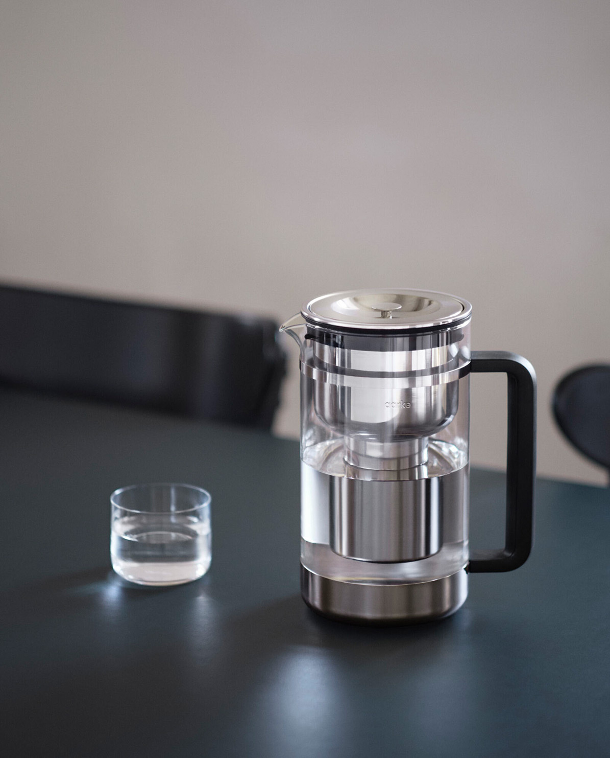 Aarke Wasserfilterkanne mit Karaffe Purifier large One Size