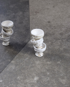 Christina Iversen Studio Eierbecher Shell