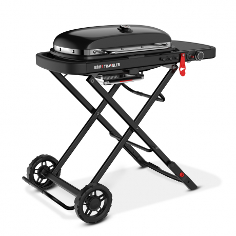Weber Gasgrill Traveler Campinggrill, Stealth Edition 2023 2