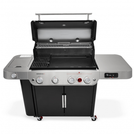 Weber Gasgrill Genesis EPX-470, Black + gratis Full-Size Grillplatte 2