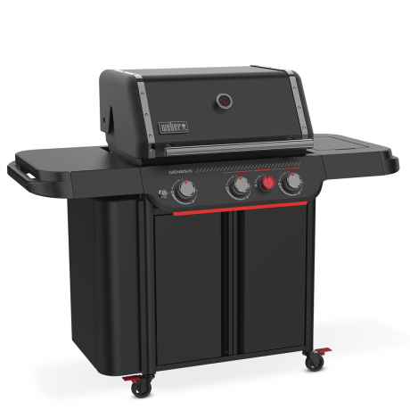 Weber Gasgrill Genesis E-330WR, Stealth Edition, inklusive Drehspieß 2