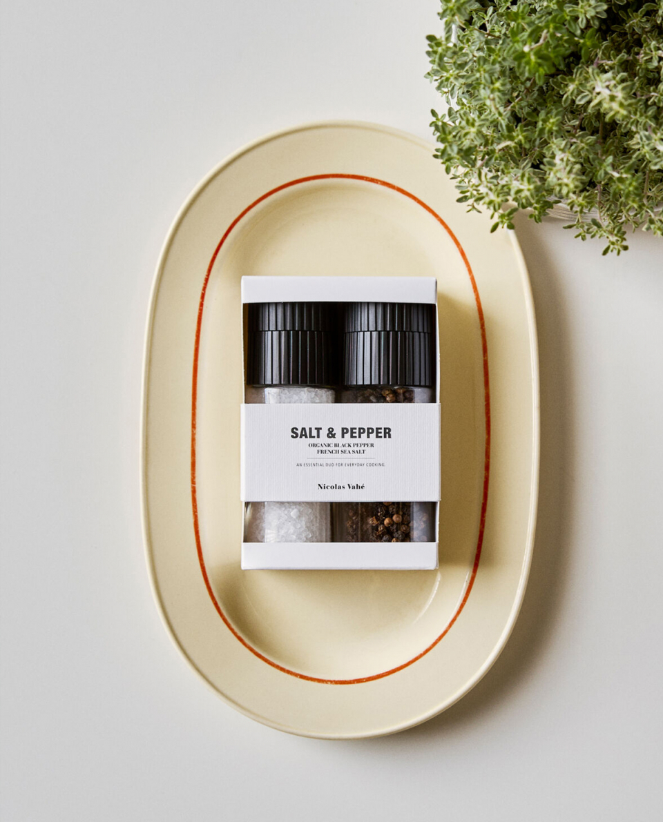 Nicolas Vahé Geschenkset Salz & Pfeffer 120g / 60g 2