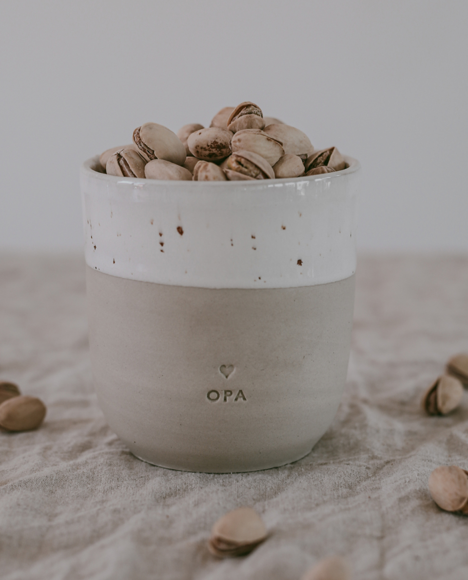 Eulenschnitt Becher Opa One Size 2