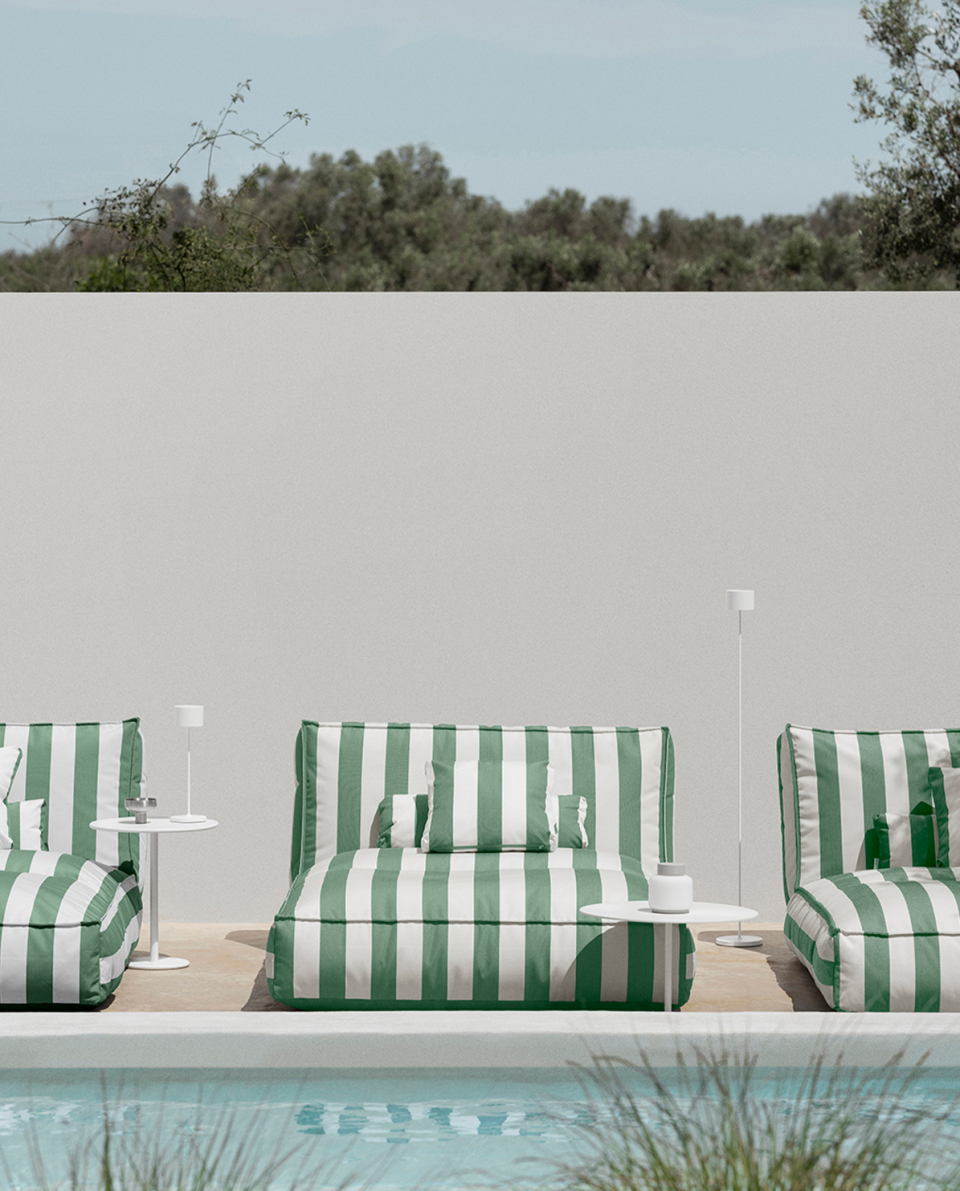 blomus Bett Daybed Stay Outdoor gestreift One Size 2