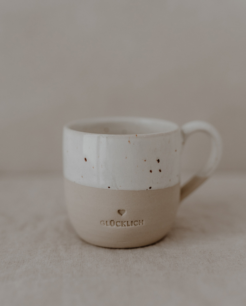 Eulenschnitt Cappuccino Tasse Glücklich One Size 2