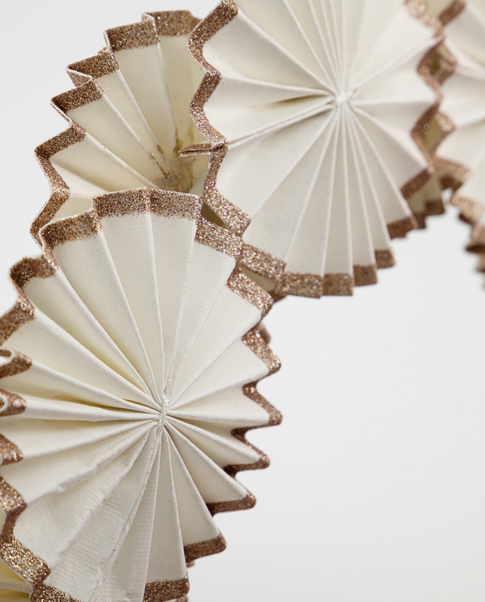 House Doctor Deko Kranz Rosette off-white One Size 2