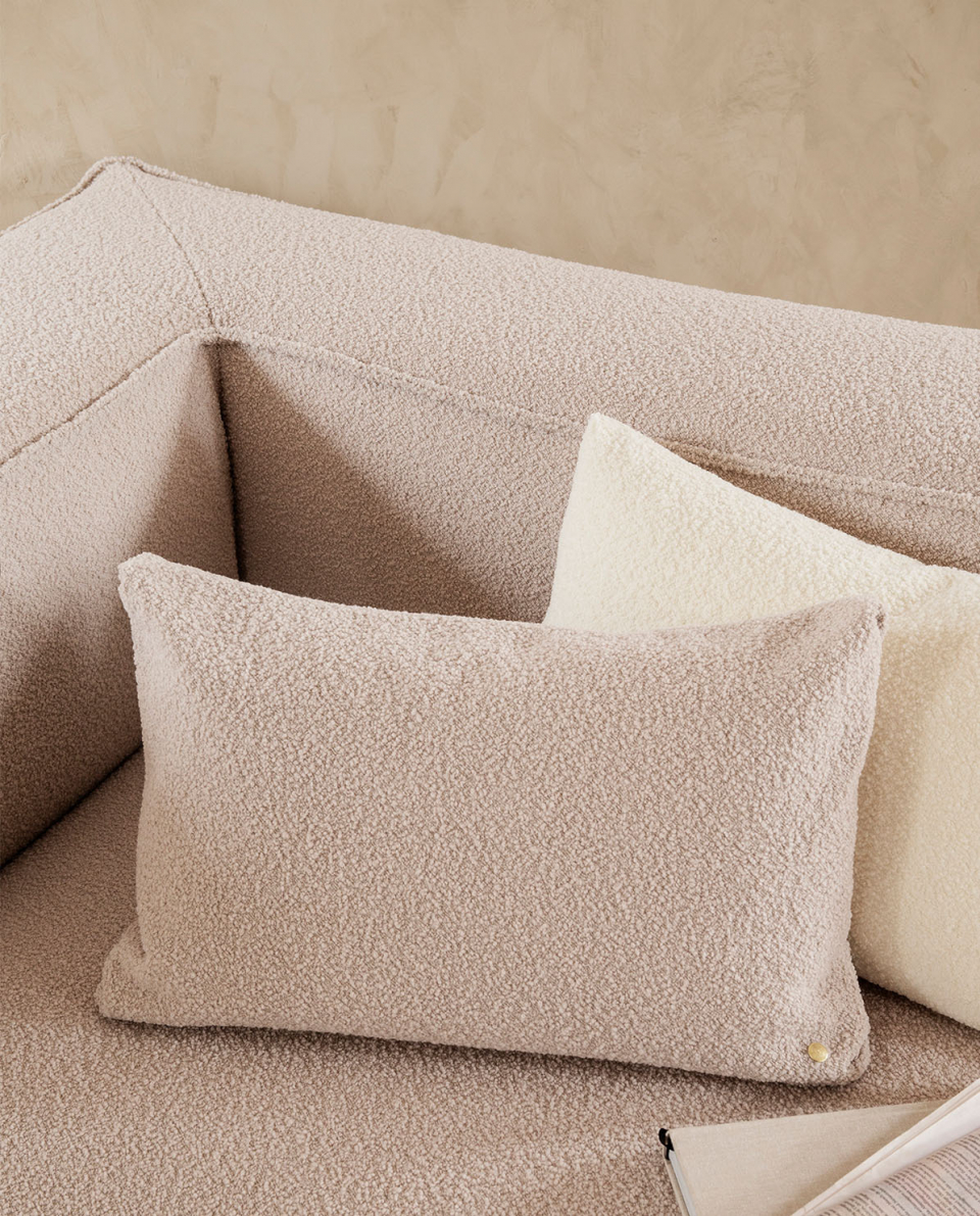 Ferm Living Kissenhülle Clean Wool Bouclé 2